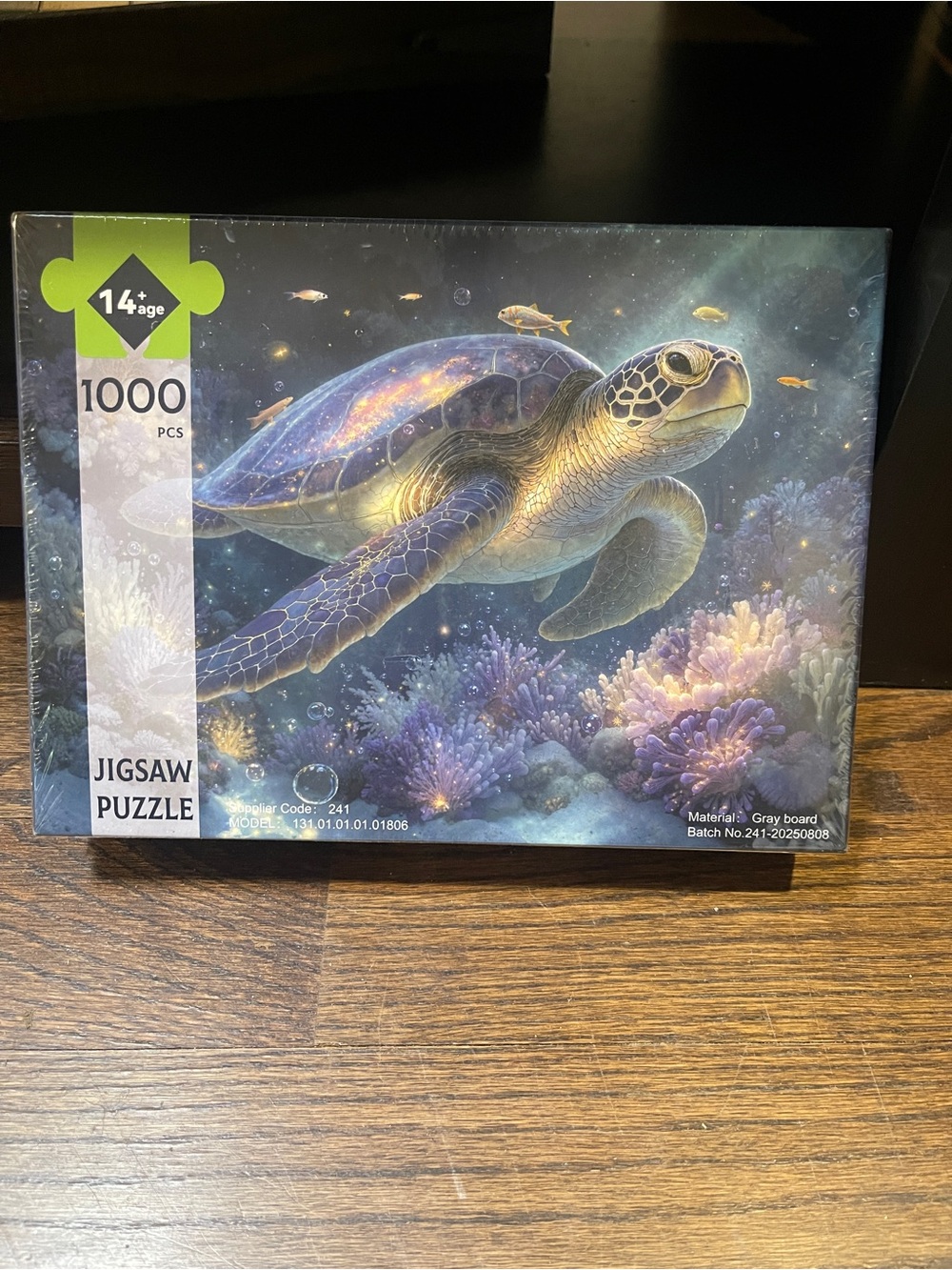 Sea Turtle 1000-Piece Jigsaw Puzzle - Multicolor